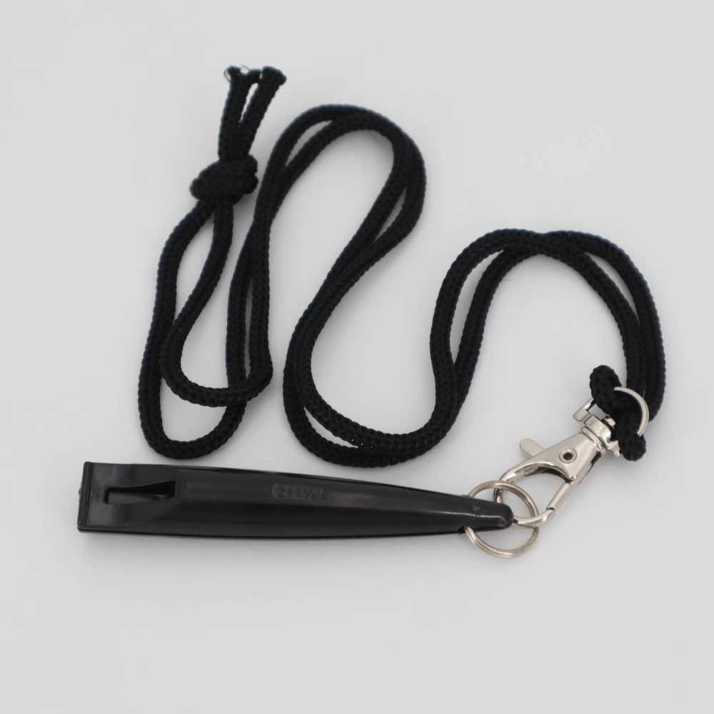 Pfeife WHISTLE schwarz 2115 mit Band 1