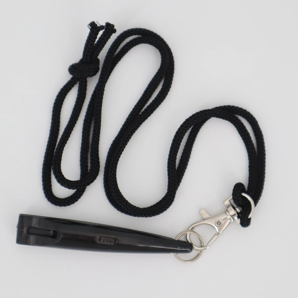 Pfeife WHISTLE schwarz 2115 mit Band 2