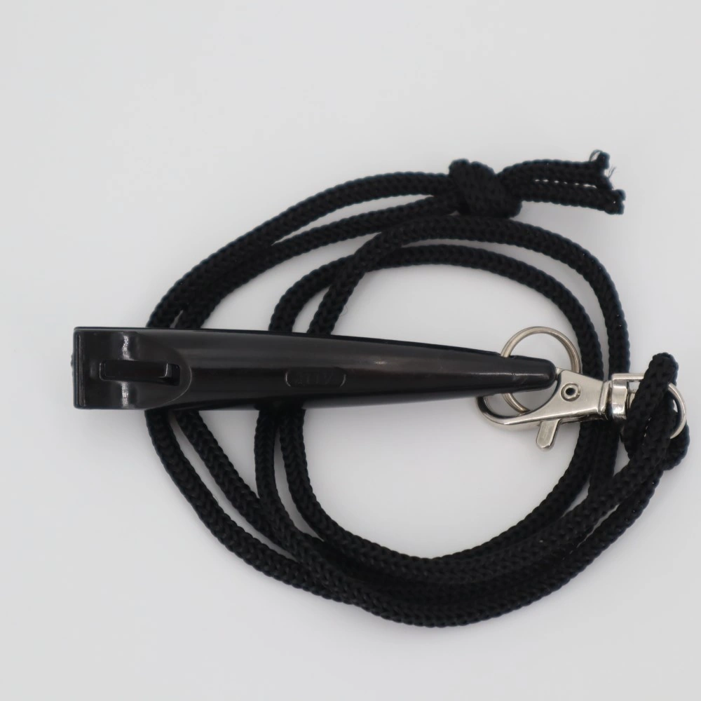 Pfeife WHISTLE schwarz 2115 mit Band 4