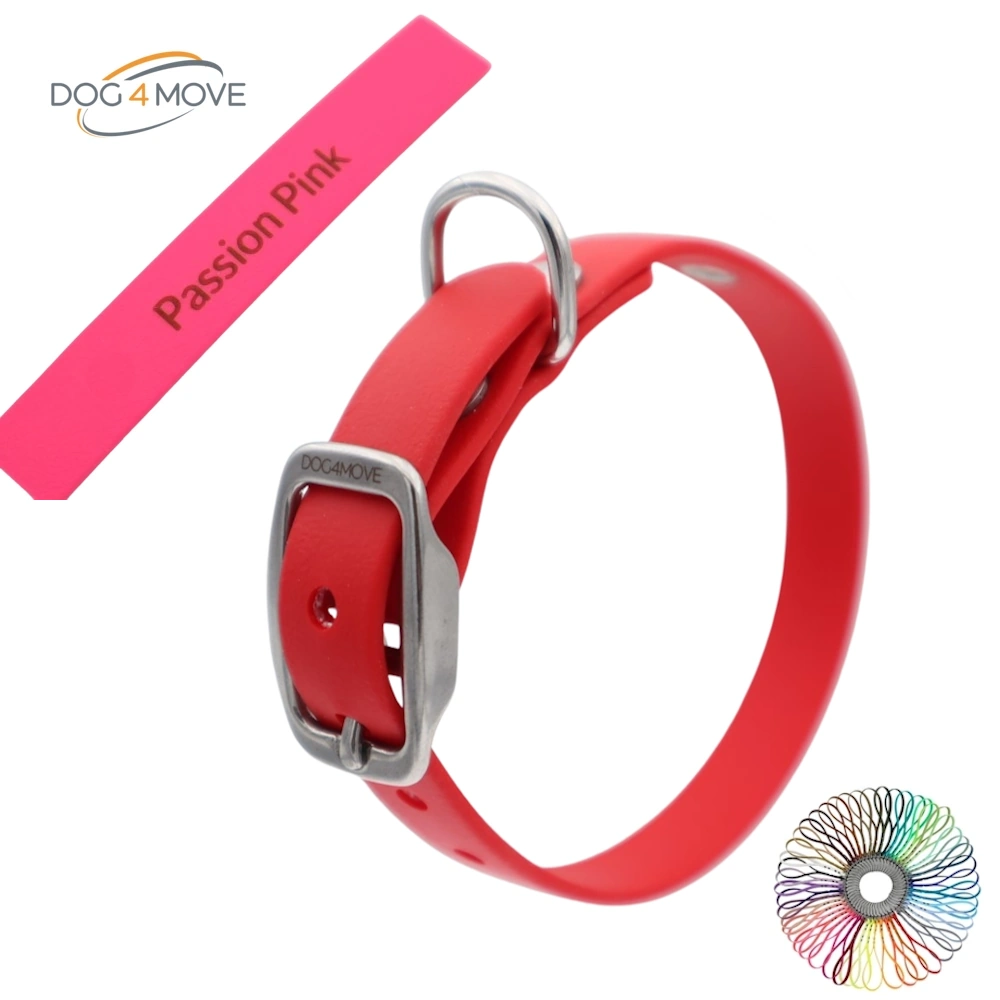 Collier pour chien en BioThane® sur mesure et réglable, Collection Infinity