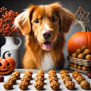 Hund mit selbstgemachten Leckerlis DOG4MOVE