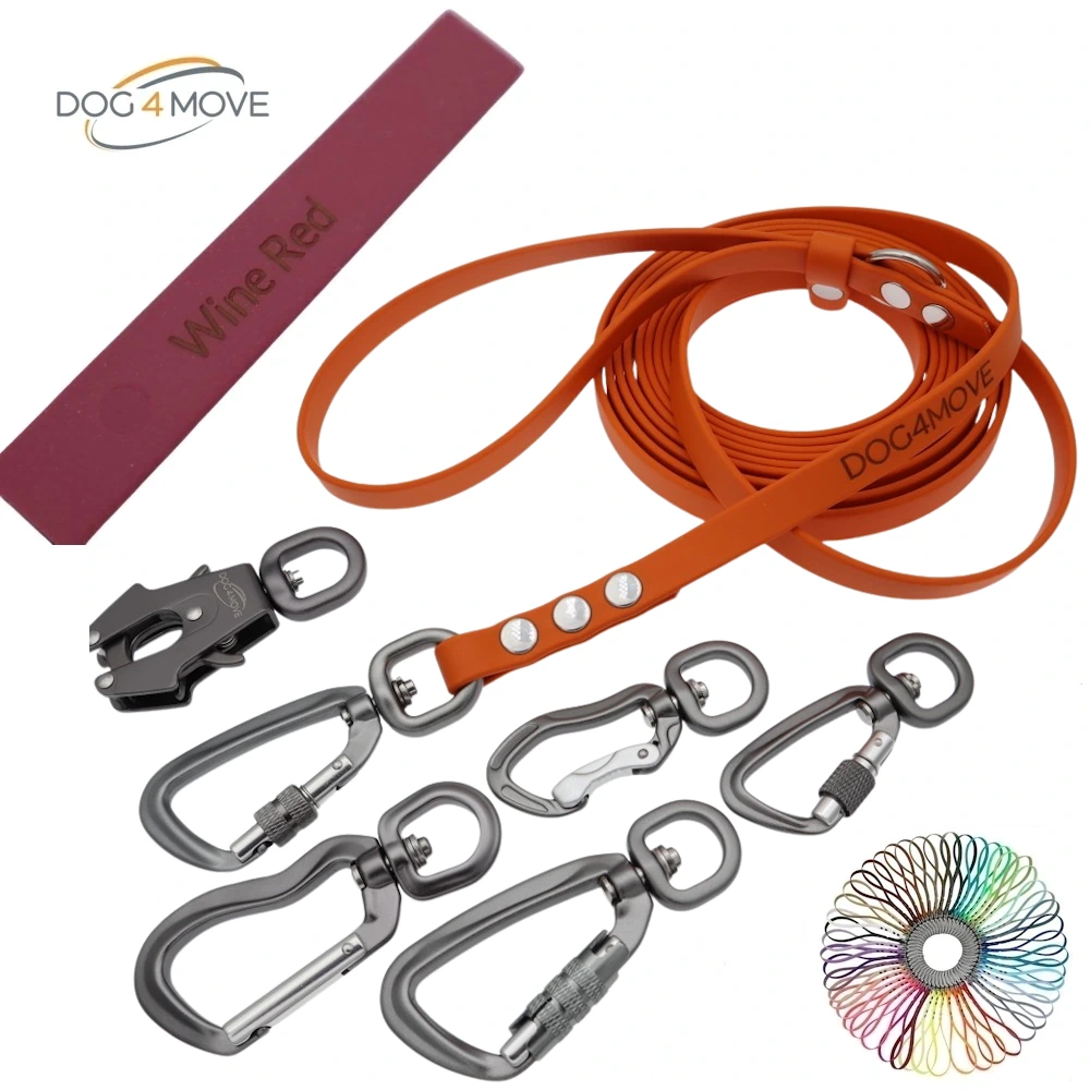 Longe pour chien LIBERTY+ en biothane 3m, 5m, 8m, et 10m